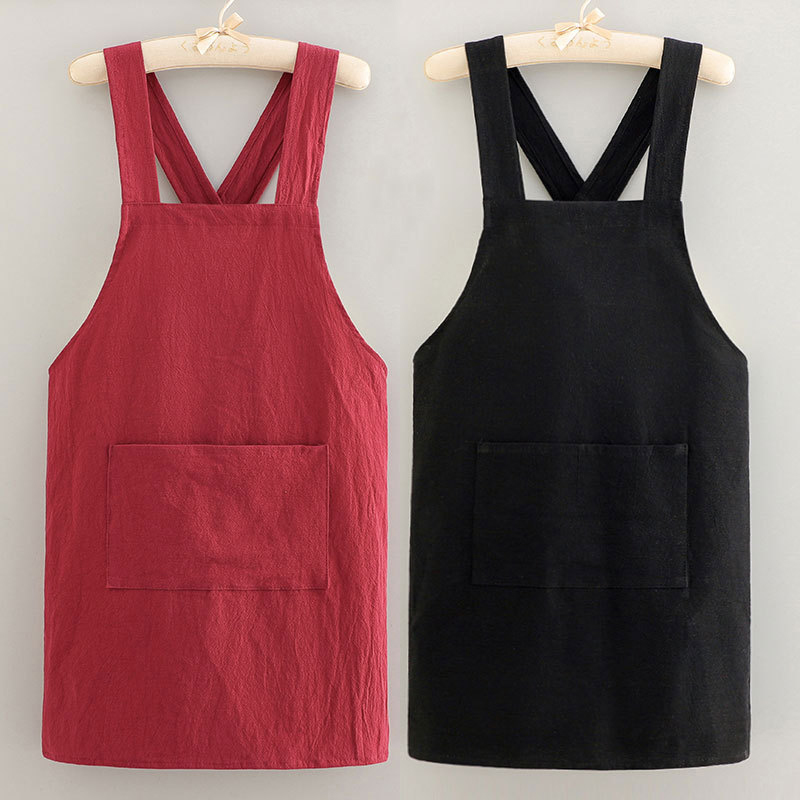Home Cooking Services - 1 Pc Cooking Cotton Kitchen Aprons
