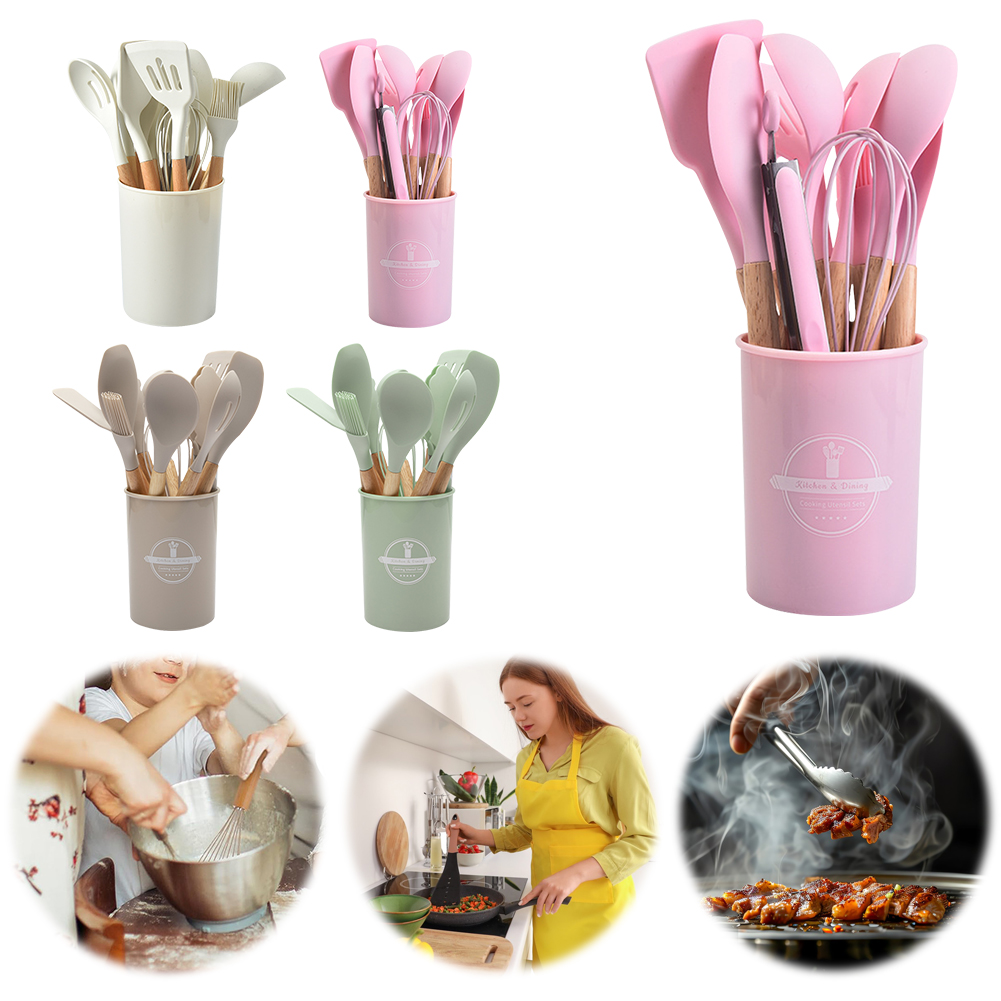12Pcs Kitchen Utensil Set Heat - Home Cooking Services 评论和价格