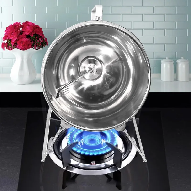 Stainless Steel Stir Fryer Lar - Home Cooking Machine 评论和价格