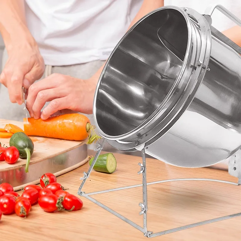 Stainless Steel Stir Fryer Lar - Home Cooking Machine 评论和价格