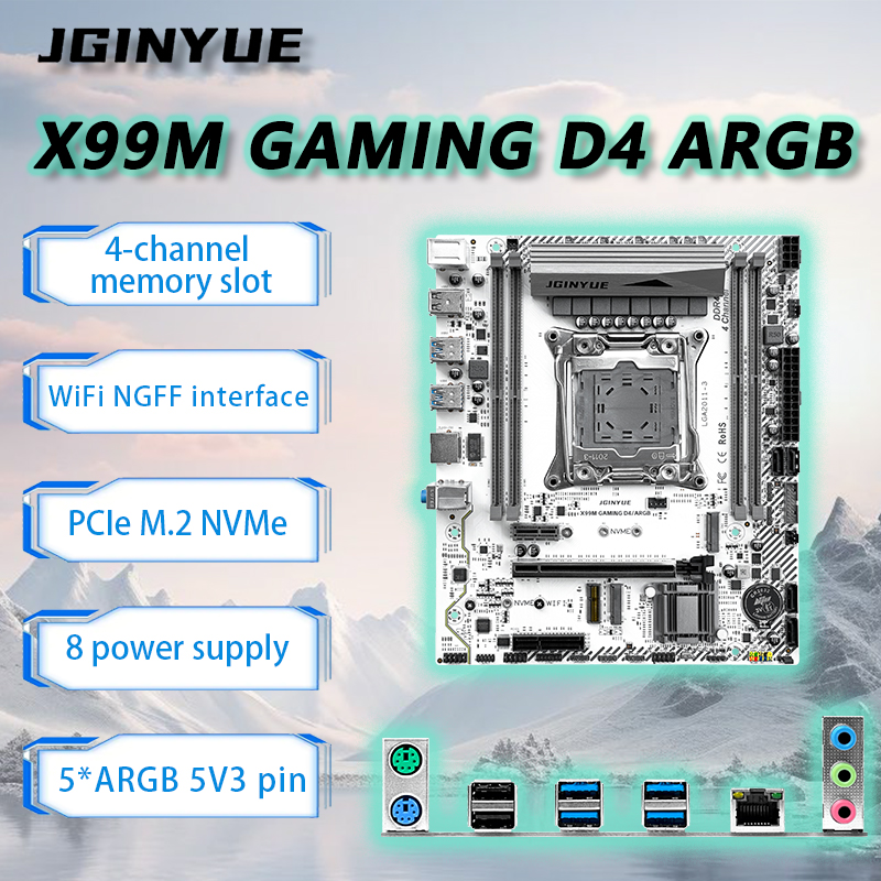 JGINYUE X99 Motherboard LGA201 - Home Cooking Videos 评论和价格