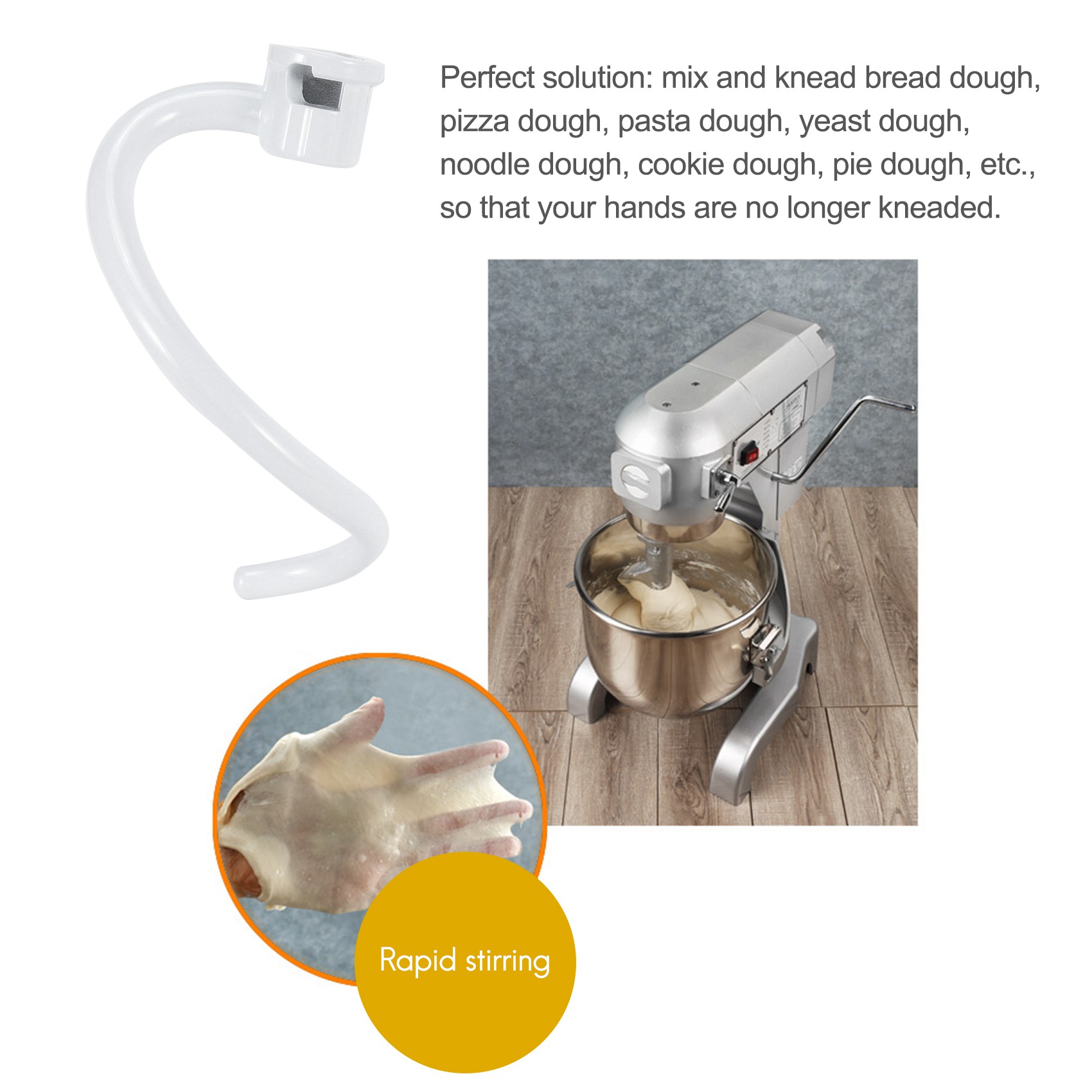 Ideal# Spiral Dough Hook Repla - Kitchenaid Mixer Pro 600 评论和价格