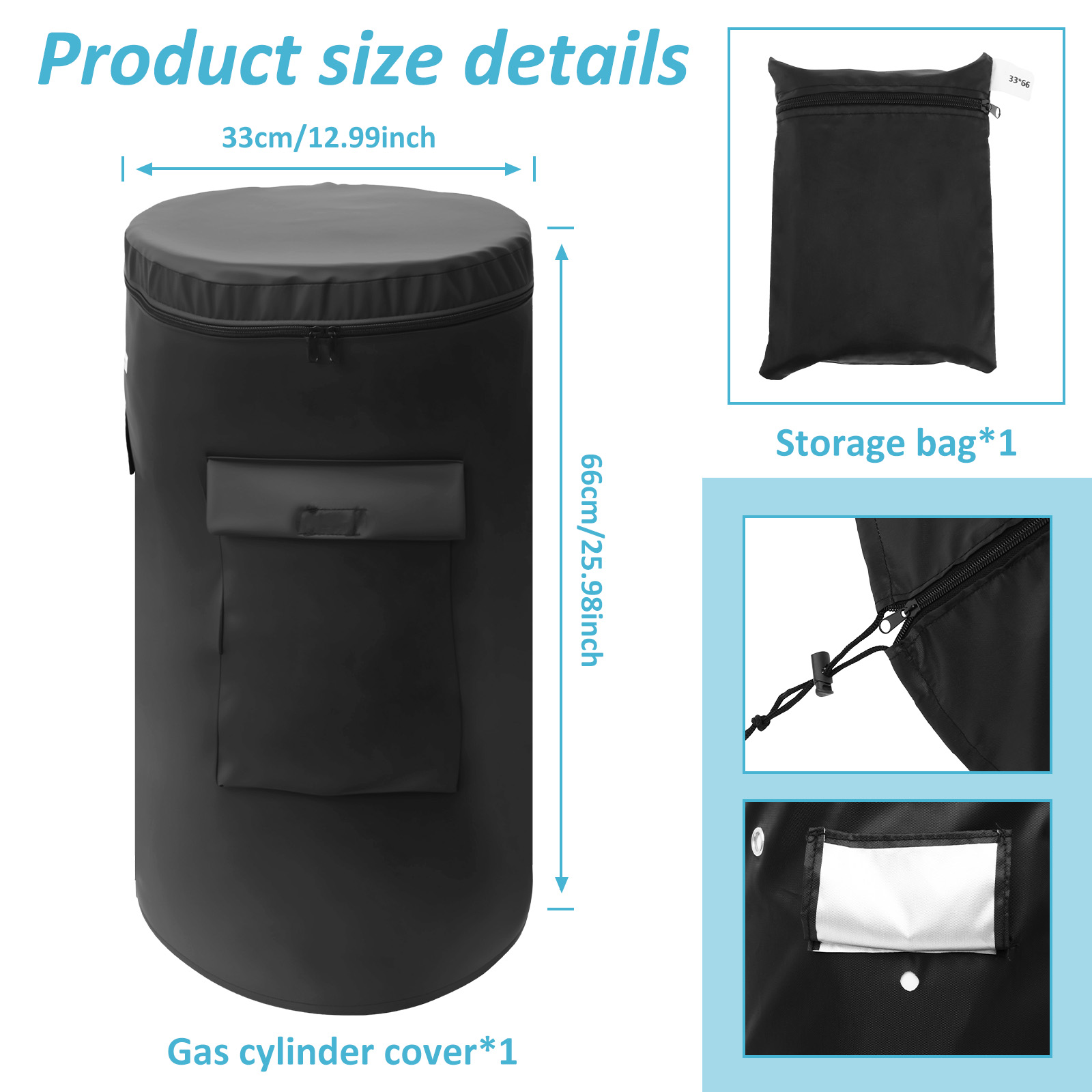 Oxford Cloth Propane Tank Cove - Home Cooking Gas 评论和价格