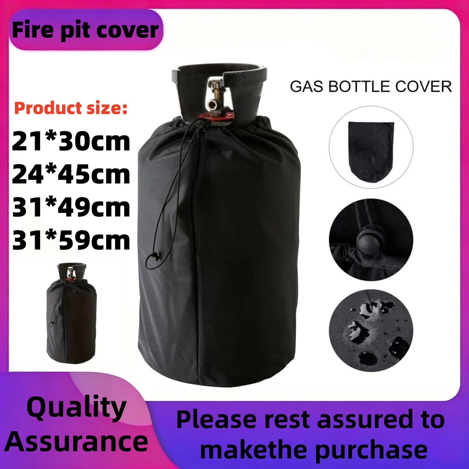 asky Gas Bottle Cover with Wat - Home Cooking Gas 评论和价格