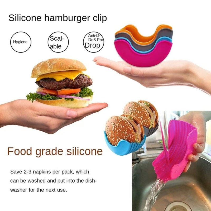 Adjustable Silicone Burger Hol - Home Cooking Dog Food 评论和价格