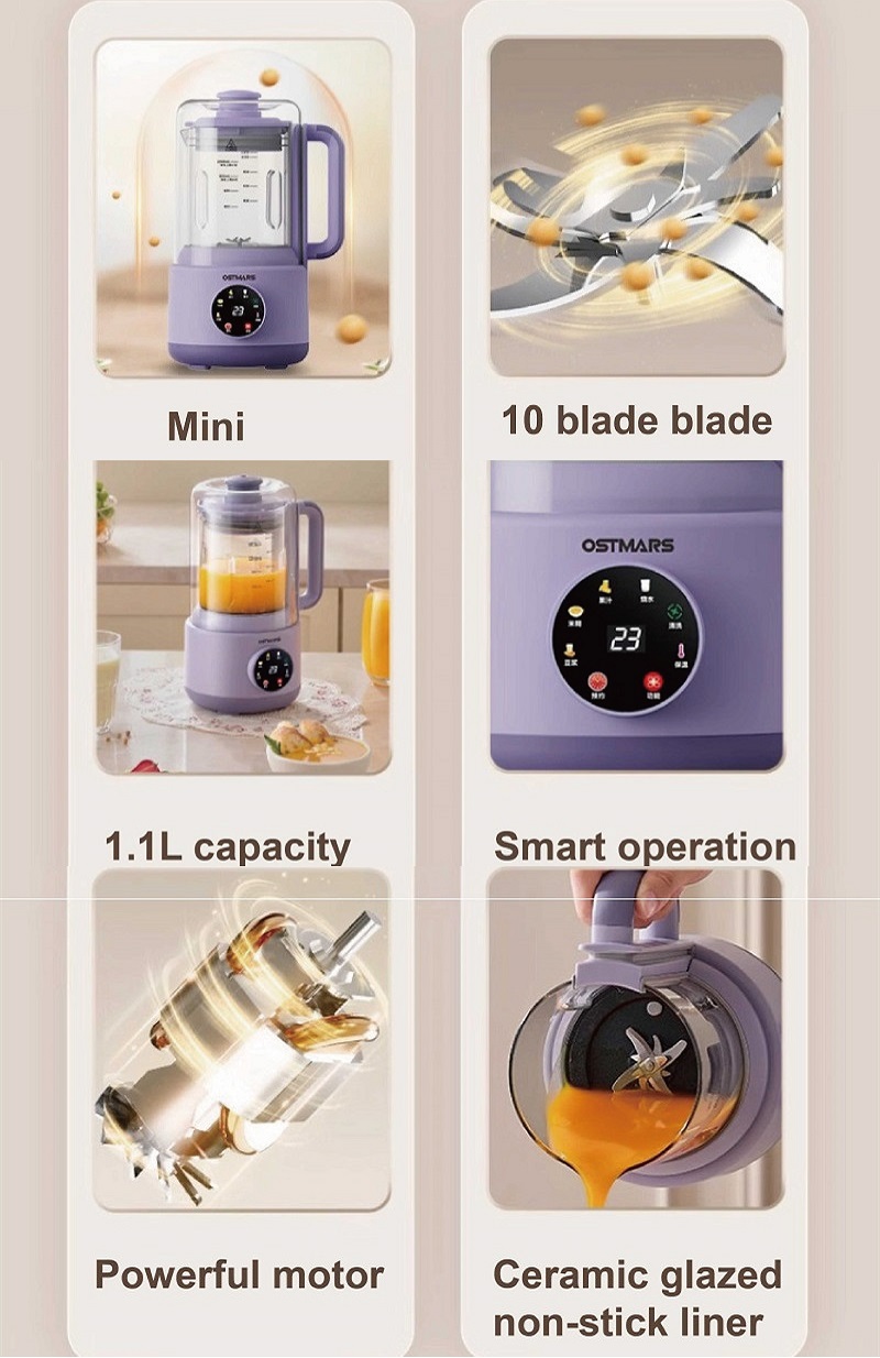 600W Home Soy Milk Machine 110 - Home Cooking Machine 评论和价格
