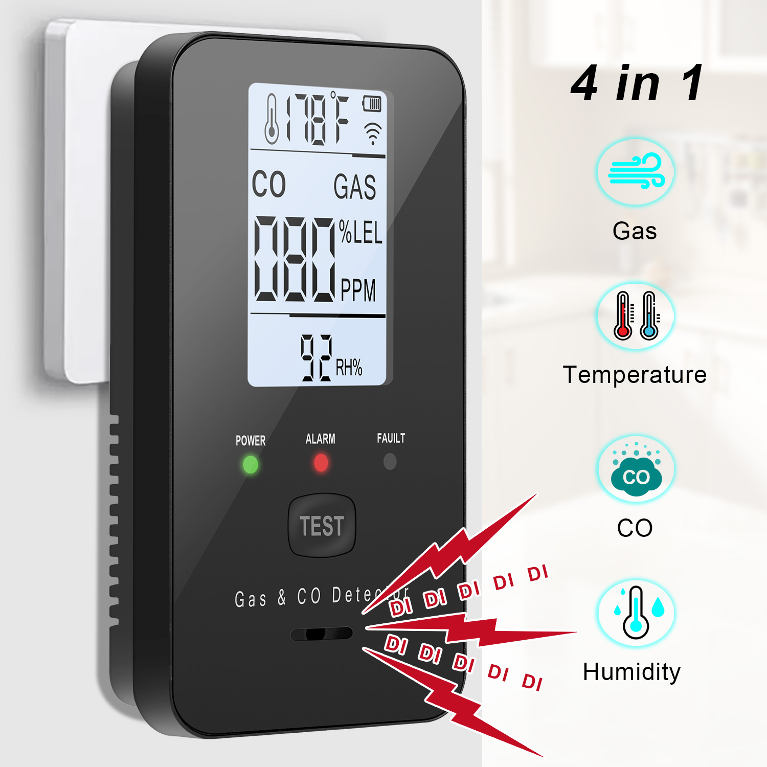 Natural Gas & Carbon Monoxide  - Home Cooking Gas 评论和价格