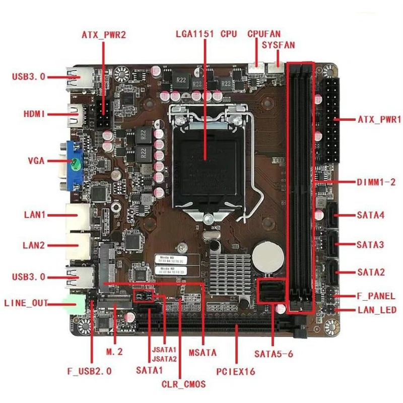 B365 Mini-ITX Motherboard LGA  - Home Cooking Videos 评论和价格