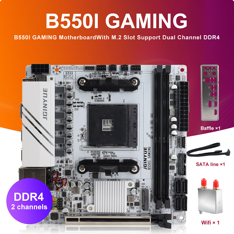 JINGYUE B550I GAMING Motherboa - Home Cooking Videos 评论和价格