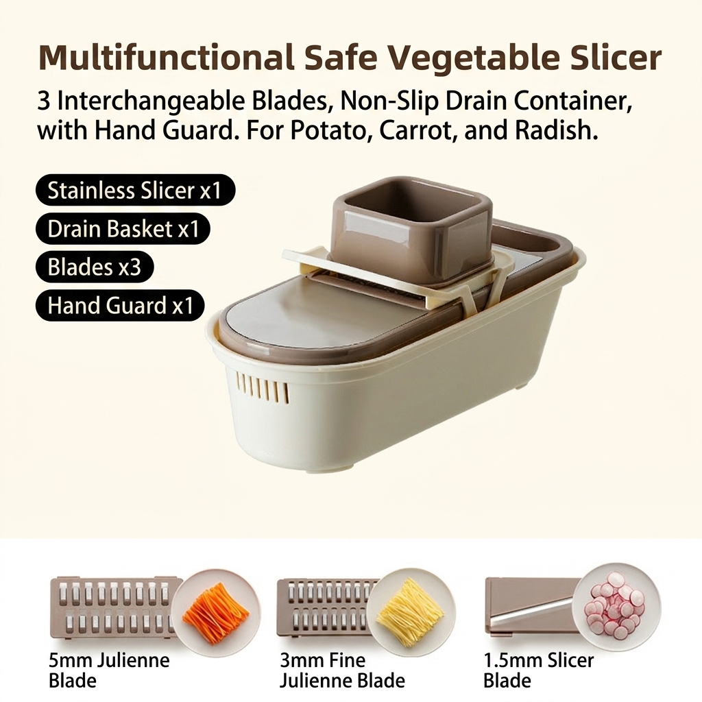 Vegetable Slicer Professional  - Home Cooking Show 评论和价格