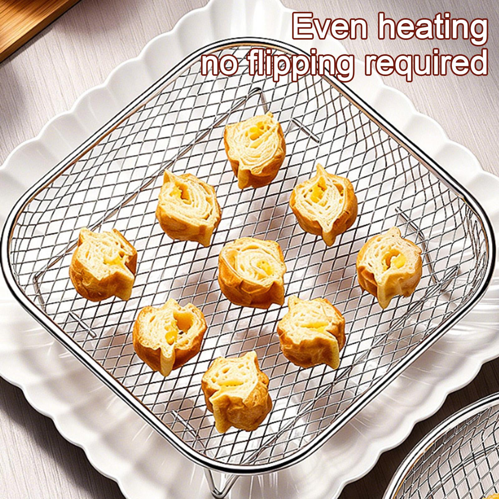 Air Fryer Rack Stainless Steel - Home Cooking Services 评论和价格